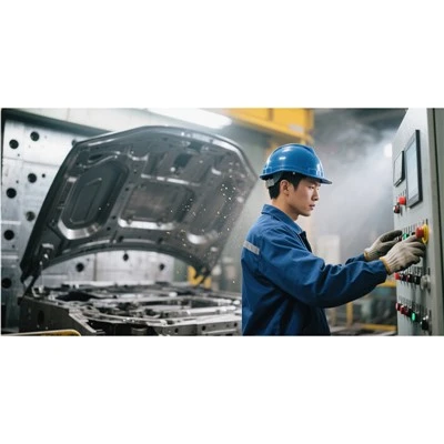 Stampi in fibra di carbonio per cappe automobilistiche